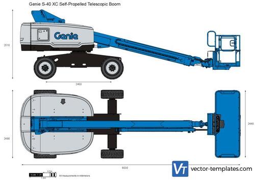 Genie S-40 XC Self-Propelled Telescopic Boom