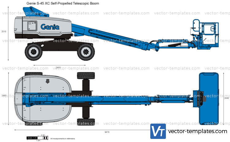 Genie S-45 XC Self-Propelled Telescopic Boom