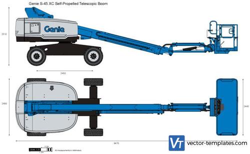 Genie S-45 XC Self-Propelled Telescopic Boom