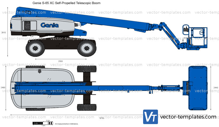 Genie S-65 XC Self-Propelled Telescopic Boom