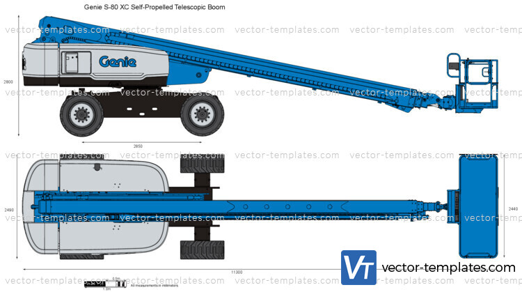 Genie S-80 XC Self-Propelled Telescopic Boom