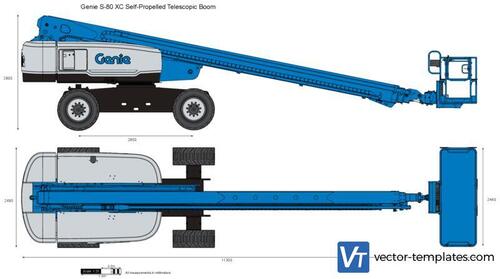 Genie S-80 XC Self-Propelled Telescopic Boom