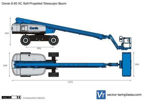 Genie S-85 XC Self-Propelled Telescopic Boom