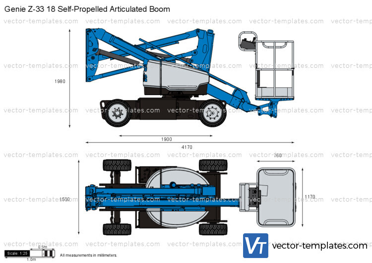 Genie Z-33 18 Self-Propelled Articulated Boom