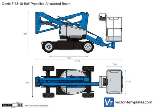 Genie Z-33 18 Self-Propelled Articulated Boom