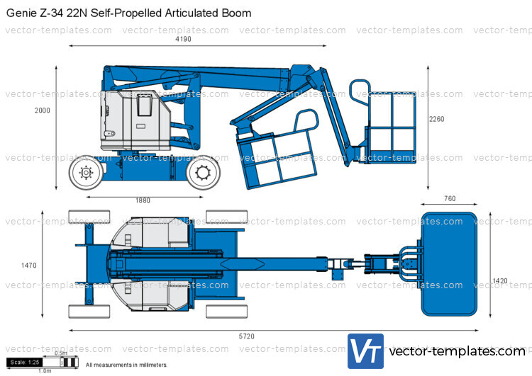 Genie Z-34 22N Self-Propelled Articulated Boom