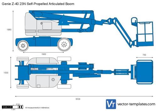 Genie Z-40 23N Self-Propelled Articulated Boom