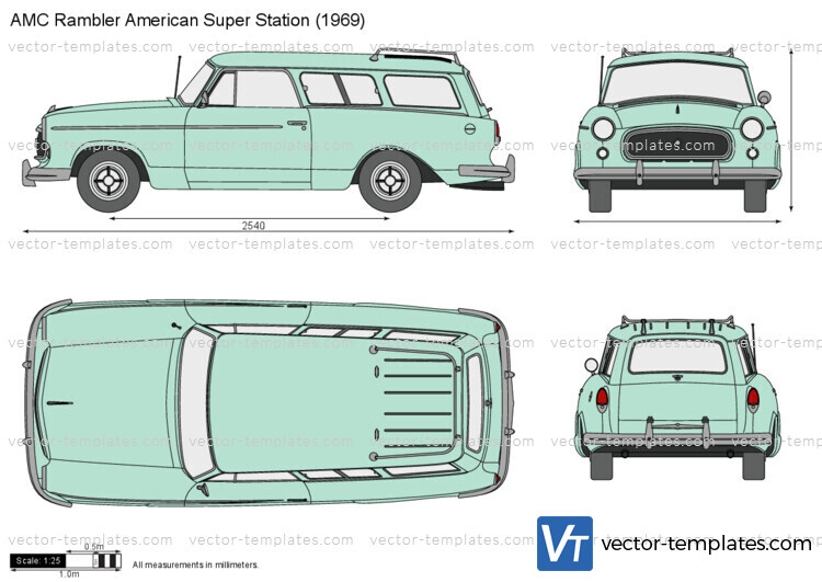 AMC Rambler American Super Station Wagon