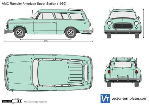 AMC Rambler American Super Station Wagon