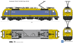 Bombardier TRAXX F140 MS2 Class 186 NS