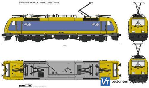 Bombardier TRAXX F140 MS2 Class 186 NS