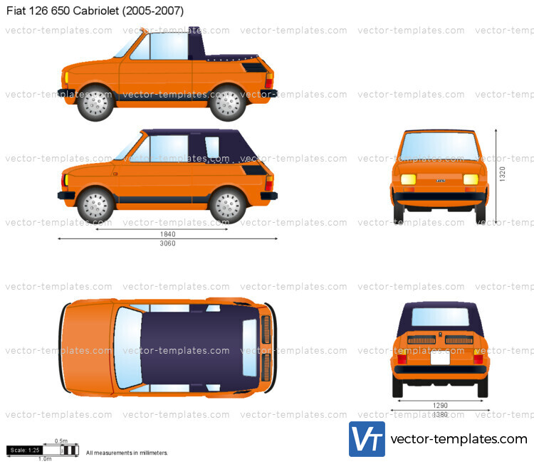 Fiat 126 650 Cabriolet