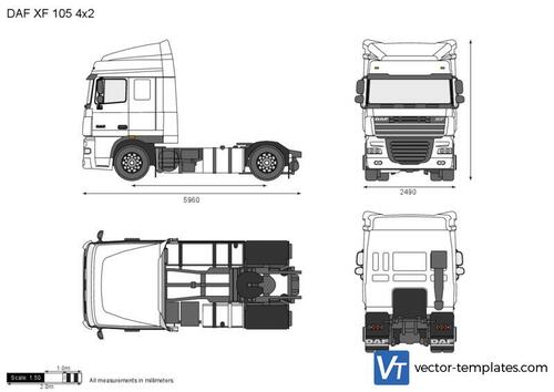 DAF XF 105 4x2