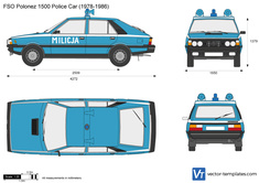 FSO Polonez 1500 Police Car
