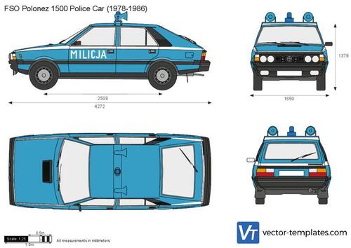 FSO Polonez 1500 Police Car