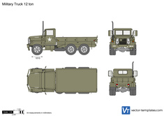 Military Truck 12 ton