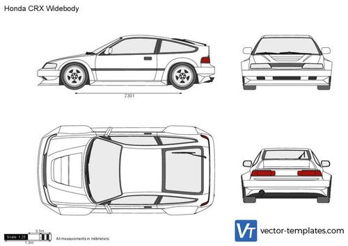 Honda CRX Widebody