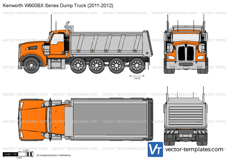 Kenworth W900BX Series Dump Truck