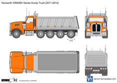 Kenworth W900BX Series Dump Truck