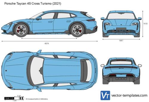 Porsche Taycan 4S Cross Turismo