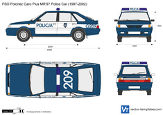 FSO Polonez Caro Plus MR'97 Police Car