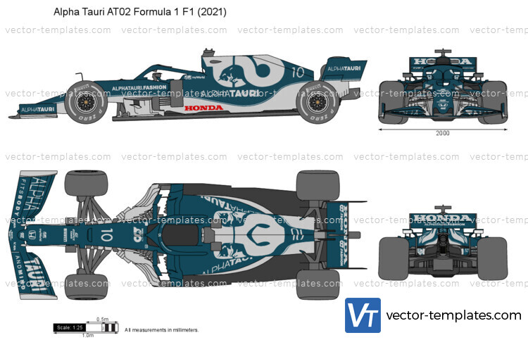 Alpha Tauri AT02 Formula 1 F1