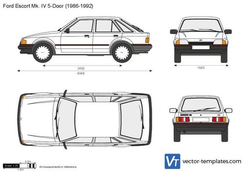 Ford Escort Mk. IV 5-Door