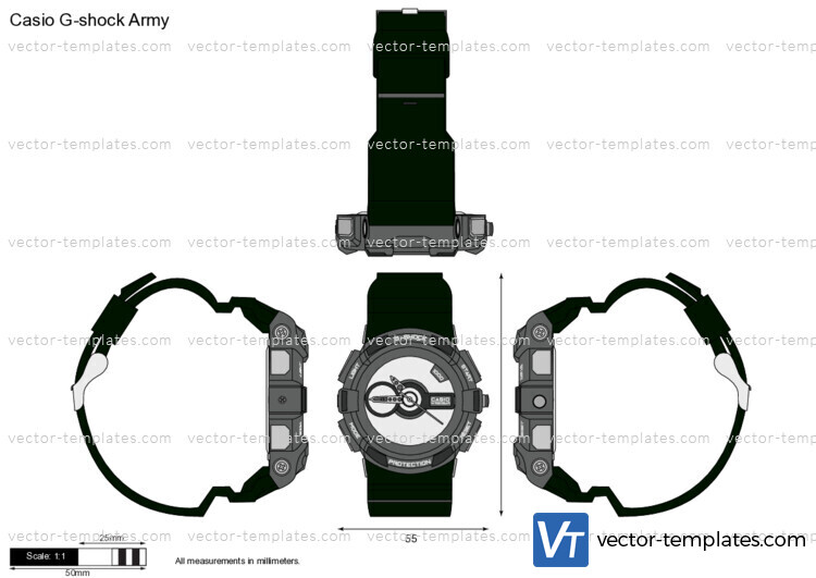 Casio G-shock Army