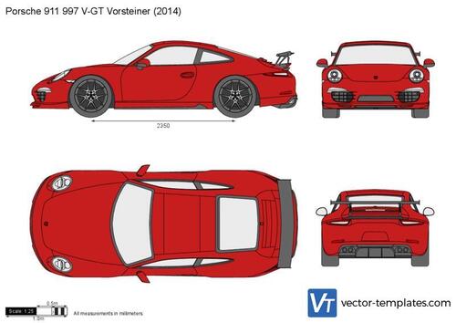 Porsche 911 997 V-GT Vorsteiner