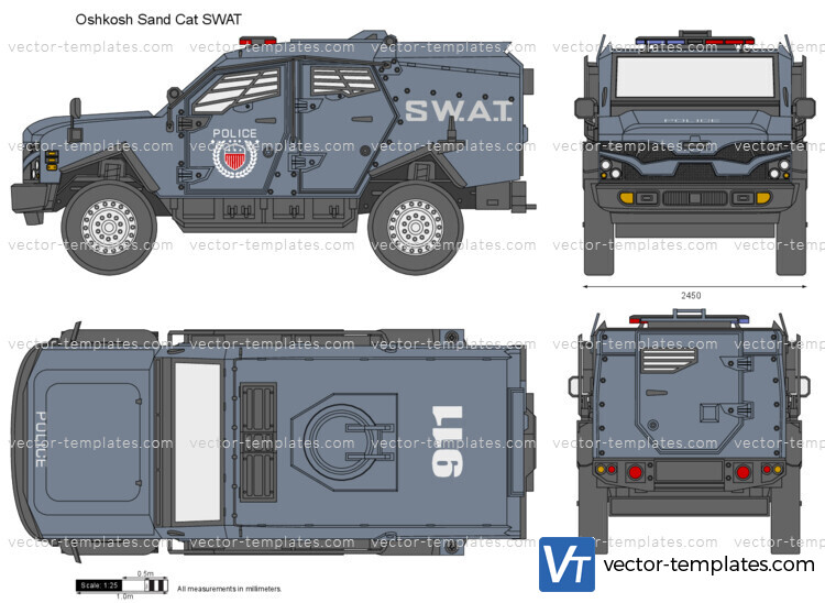 Oshkosh Sand Cat SWAT