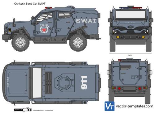 Oshkosh Sand Cat SWAT