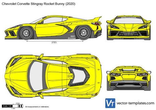 Chevrolet Corvette Stingray Rocket Bunny C8