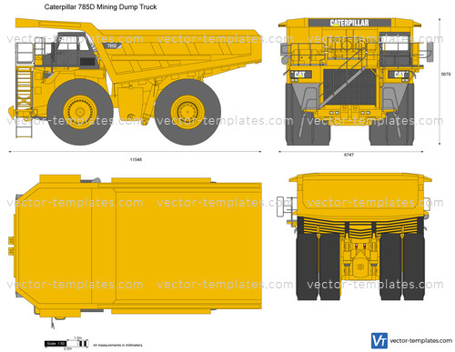 Caterpillar 785D Mining Dump Truck