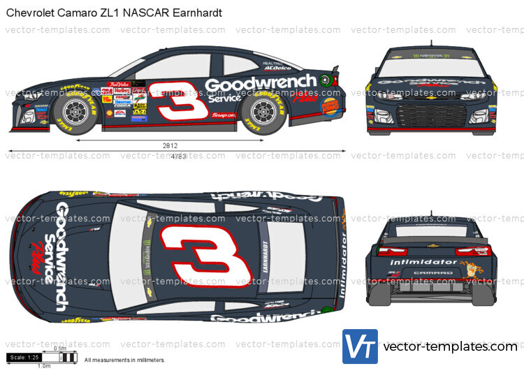 Chevrolet Camaro ZL1 NASCAR Earnhardt