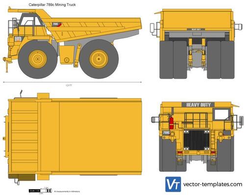 Caterpillar 789c Mining Truck