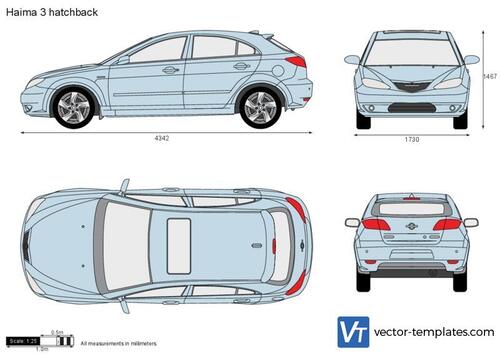 Haima 3 hatchback