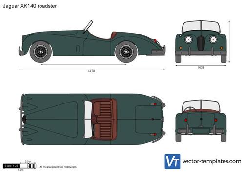 Jaguar XK140 roadster