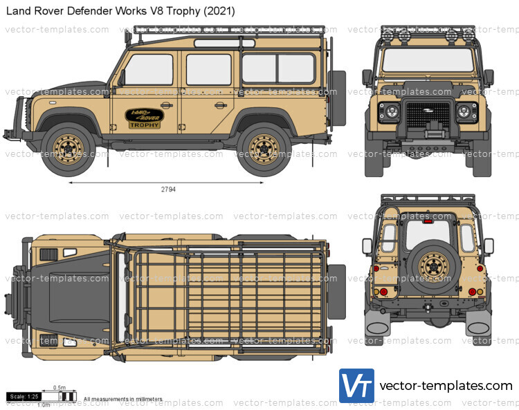 Land Rover Defender Works V8 Trophy