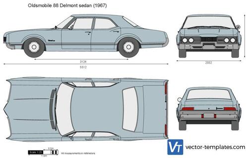 Oldsmobile 88 Delmont sedan