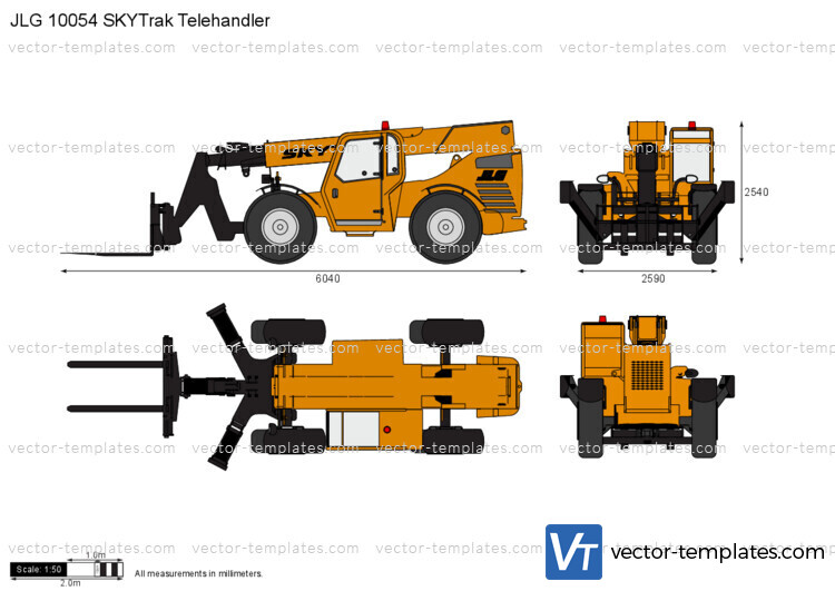 JLG 10054 SKYTrak Telehandler