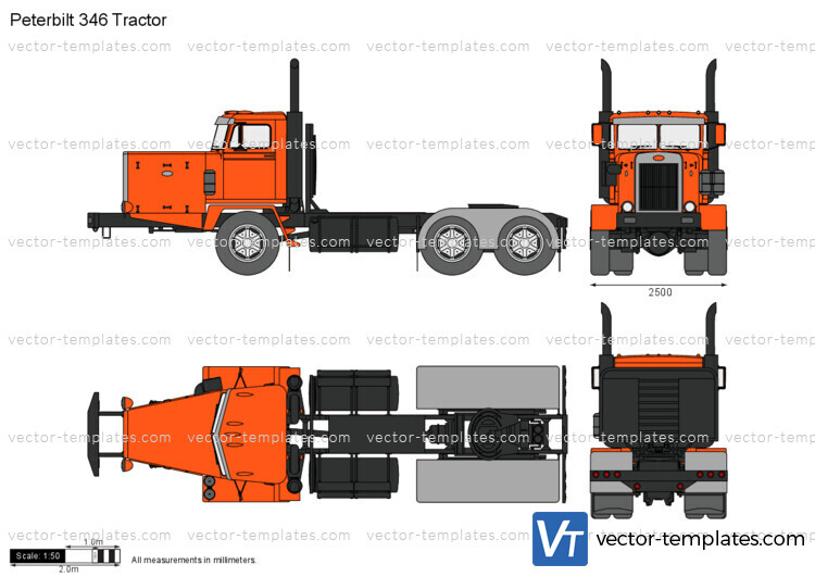 Peterbilt 346 Tractor