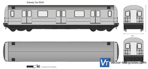 Subway Car R62A New York