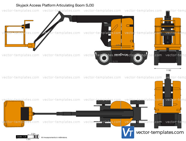 Skyjack Access Platform Articulating Boom SJ30