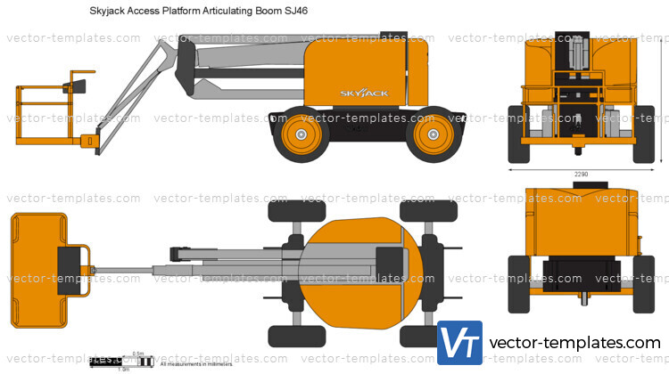 Skyjack Access Platform Articulating Boom SJ46