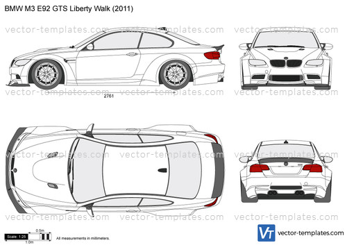 BMW M3 E92 GTS Liberty Walk