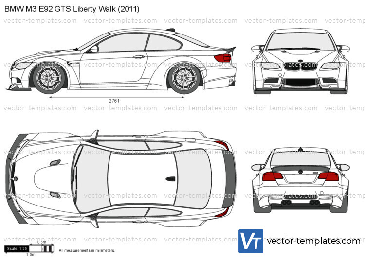 BMW M3 E92 GTS Liberty Walk