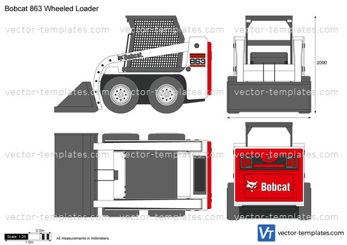 Bobcat 863 Wheeled Loader