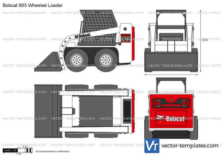 Bobcat 863 Wheeled Loader