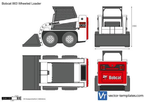 Bobcat 863 Wheeled Loader