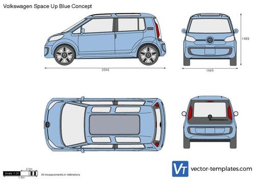 Volkswagen Space Up Blue Concept